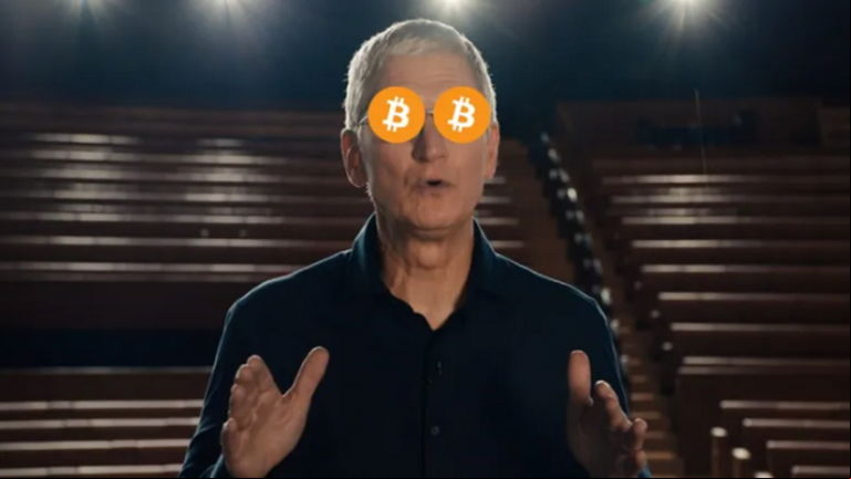 Tim Cook tiene Bitcoin, y asegura que Apple está atenta a las criptomonedas