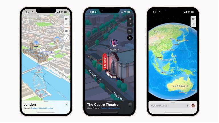 La nueva vista 3D de Apple Maps llega a nuevas ciudades