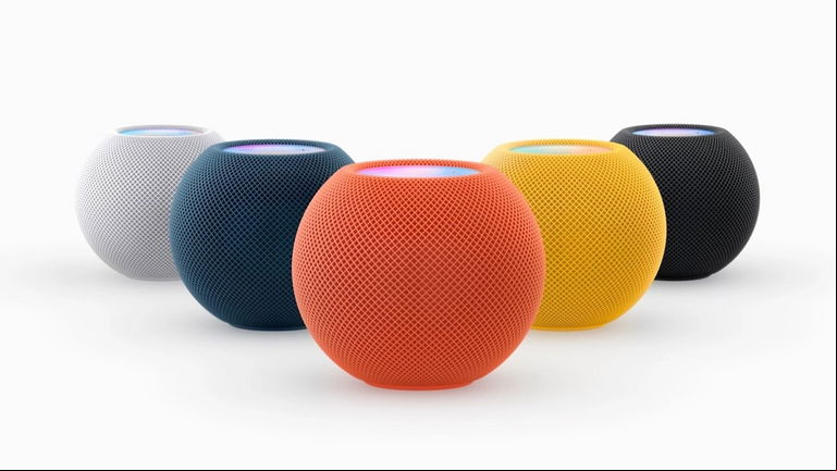 Apple presenta el HomePod mini en nuevos colores