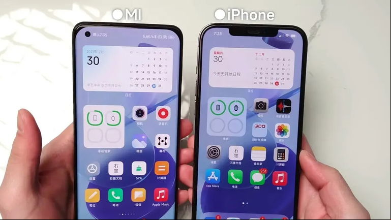 La última actualización de Xiaomi copia descaradamente a iOS 15
