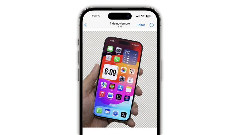 Cómo quitar el fondo de una imagen en el iPhone