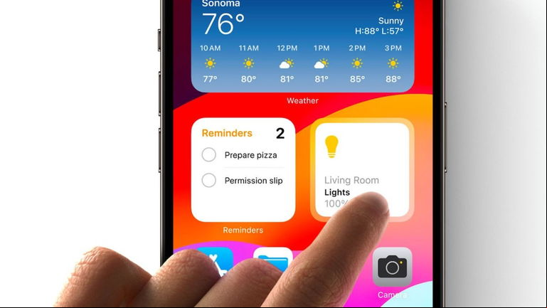 iOS 17 por fin trae al iPhone los widgets interactivos