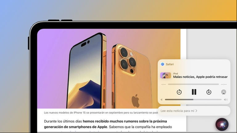 Cómo leer una página web con Siri en iOS 18