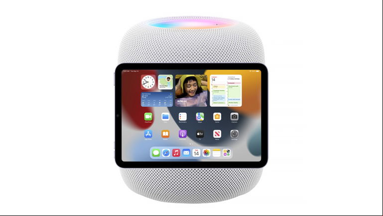 Apple está probando un "HomePod Max" con un iPad mini como pantalla