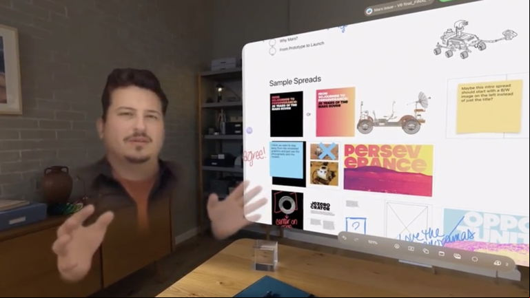 Persona mejora en Apple Vision Pro de forma espectacular