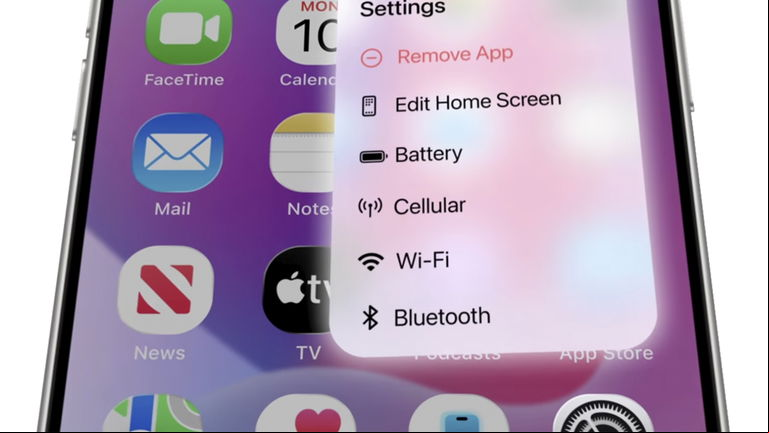 He aquí la mayor filtración de iOS 19 con iconos circulares y menús transparentes